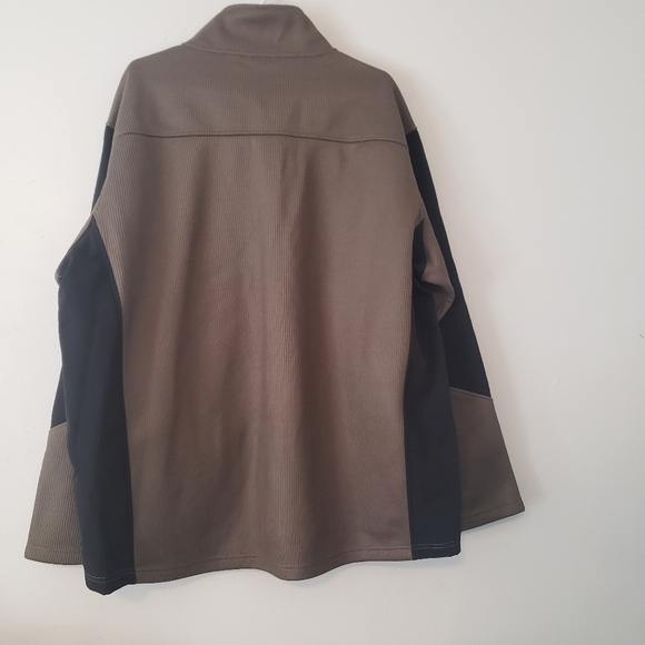 Swiss Tech Men's Sweater Knit Fleece Jacket - Picture 4 of 9